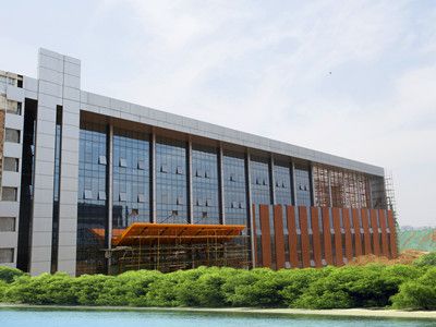 賀我司成功簽訂航天基地五0四園區(qū)B4、B5、B6樓幕墻、門窗